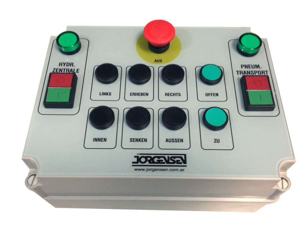 ​Electric command console with push buttons​